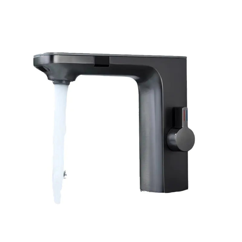 Smart Faucet with Digital Display for Bathroom