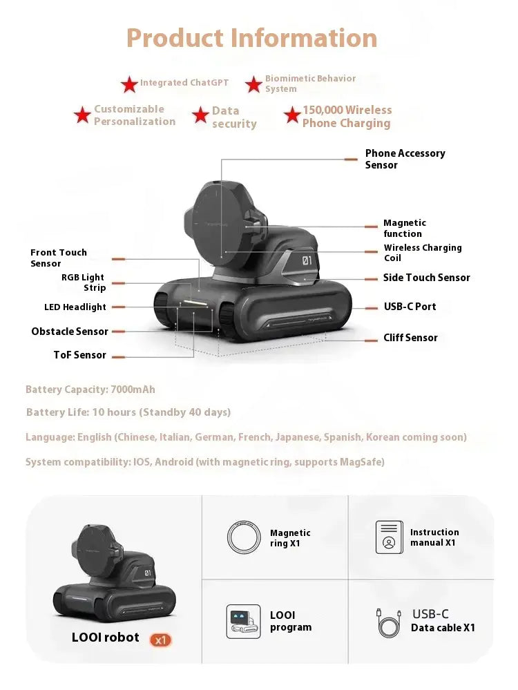 LOOI Robot DeepSeek AI Model