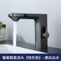 Smart Faucet with Digital Display for Bathroom
