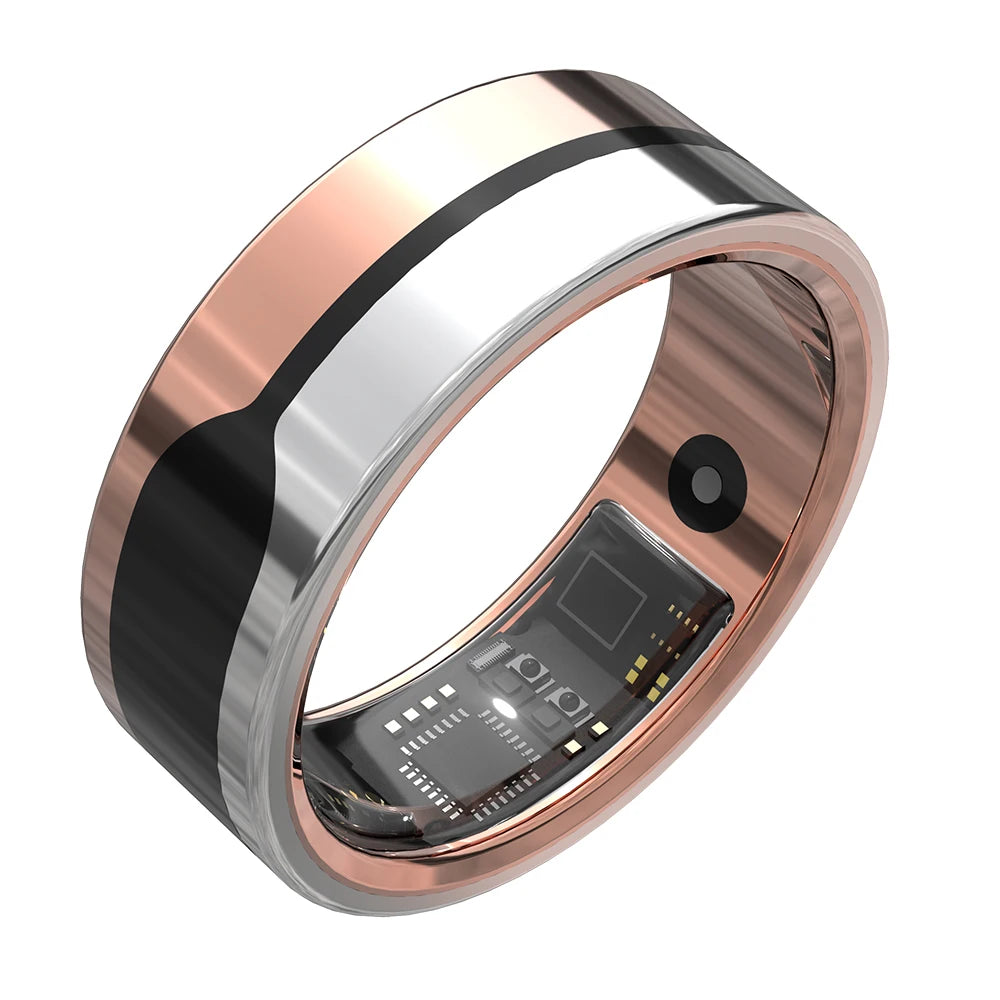 Fitness Tracker Smart Ring - Waterproof & Bluetooth Enabled