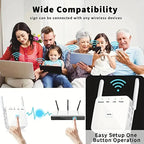 Wireless WiFi Signal Booster — US Plug