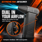 EXTREME FAN - AIR BLOWER adjustable airflow control